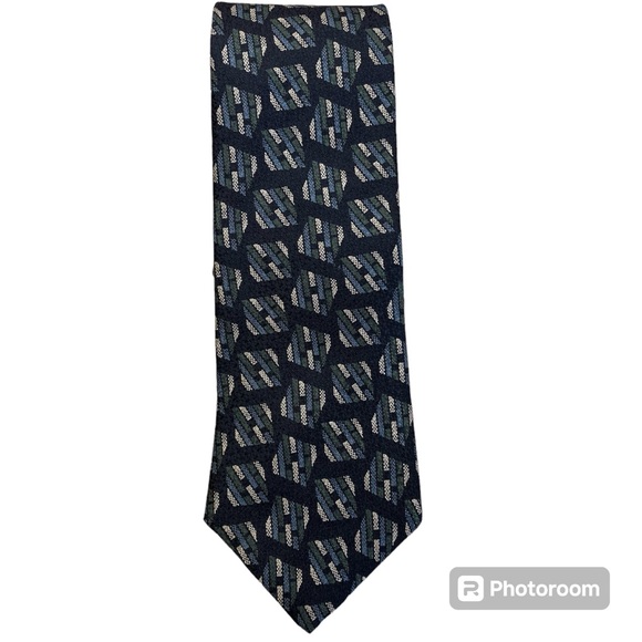 Designer Donna Karan 100% Imported Silk From Italy Tie. Made in the USA - Picture 4 of 8